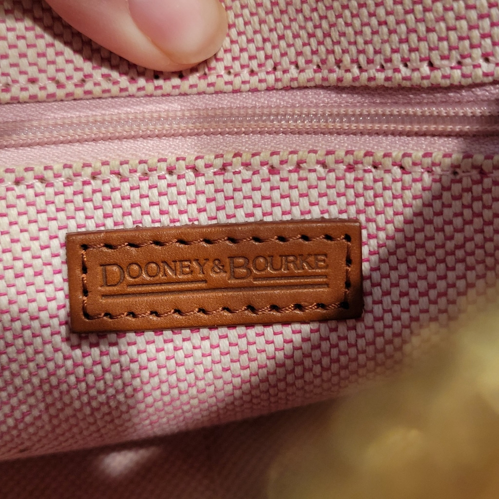 Dooney & Bourke Green Croc Embossed Leather Hobo Shoulder Bag Purse Vintage Y2K - Picture 11 of 16